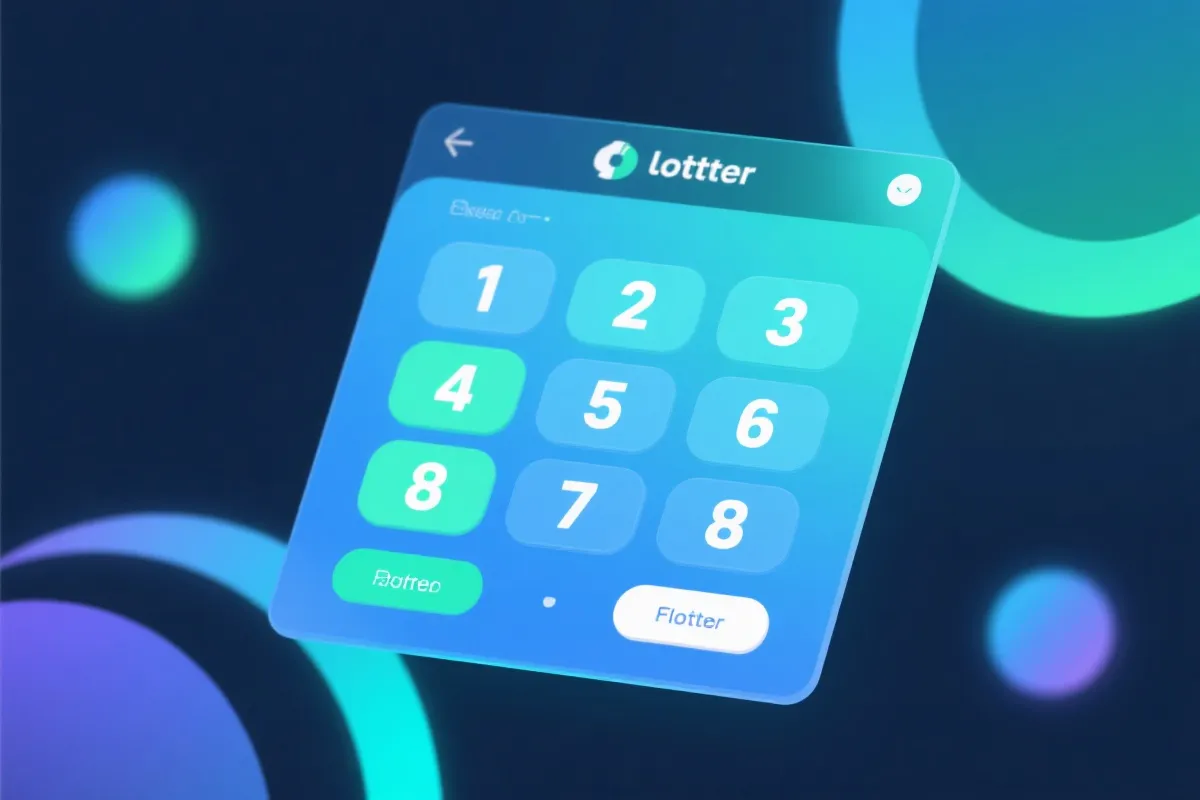 开奖与数据可视化示意图